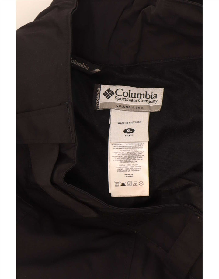 Columbia muške Omni-Tech Cargo skijaške hlače XL crni najlon