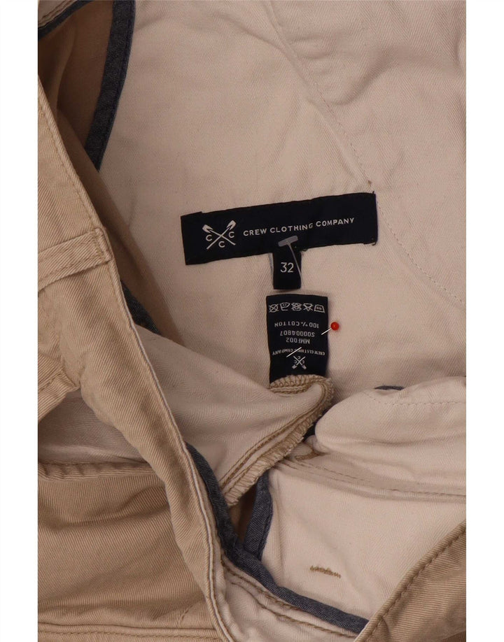 Crew Clothing Muške kargo kratke hlače W32 srednje bež pamuk