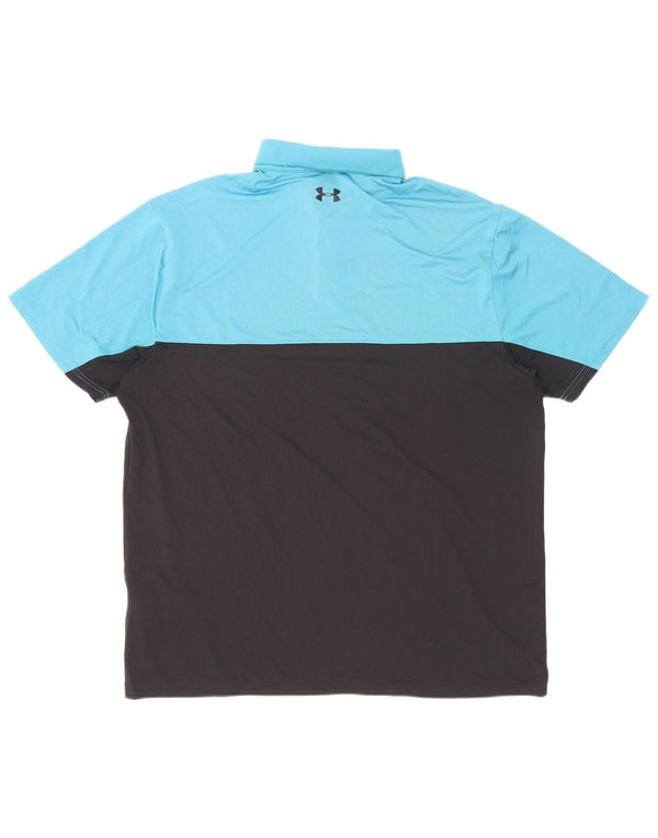 Under Armour muška polo majica Heat Gear XL poliester plave boje