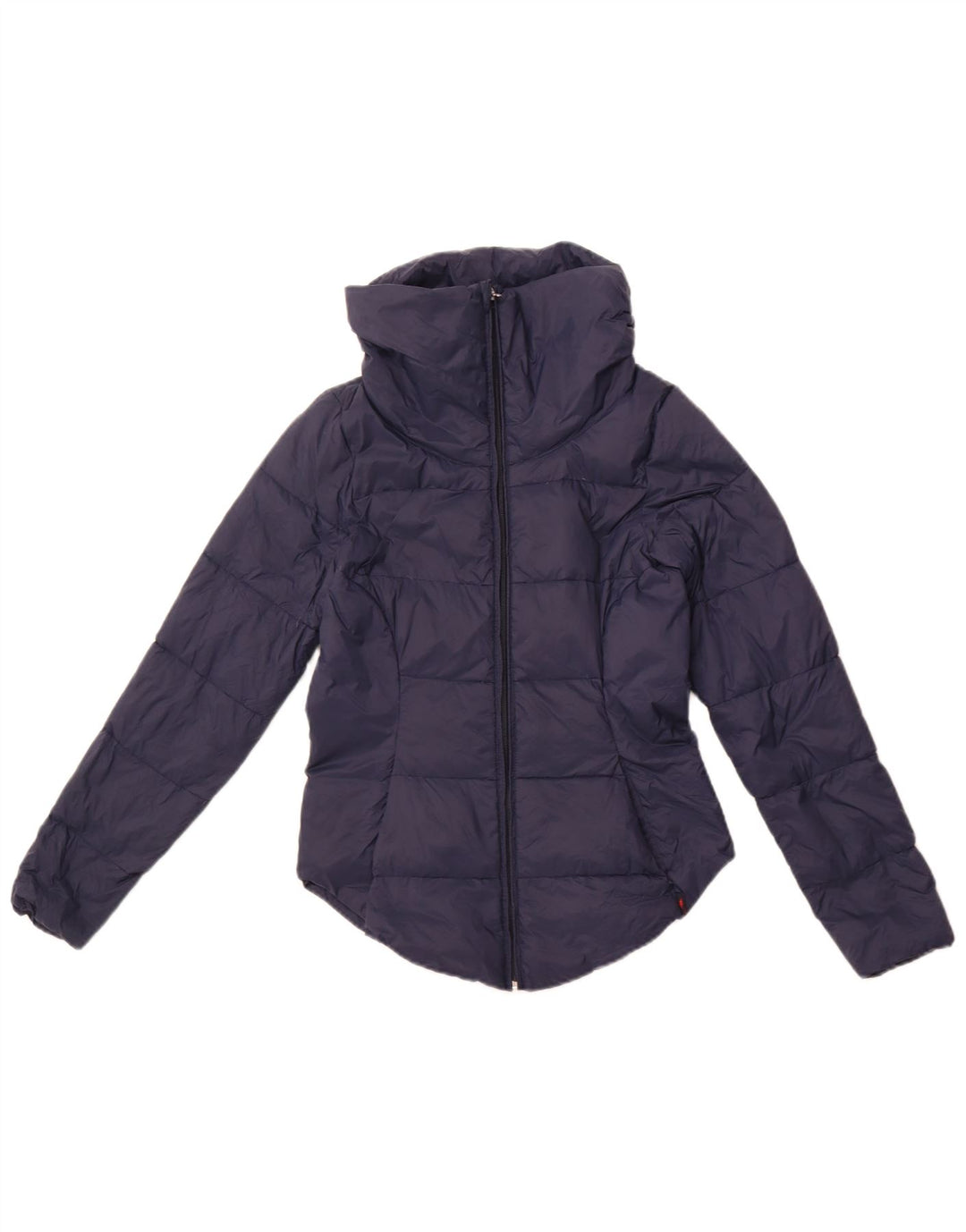 KAPPA Womens Padded Jacket UK 6 XS Navy Blue Nylon