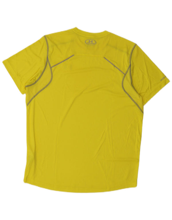 Under Armour muška majica Heat Gear Top XL žuti poliester