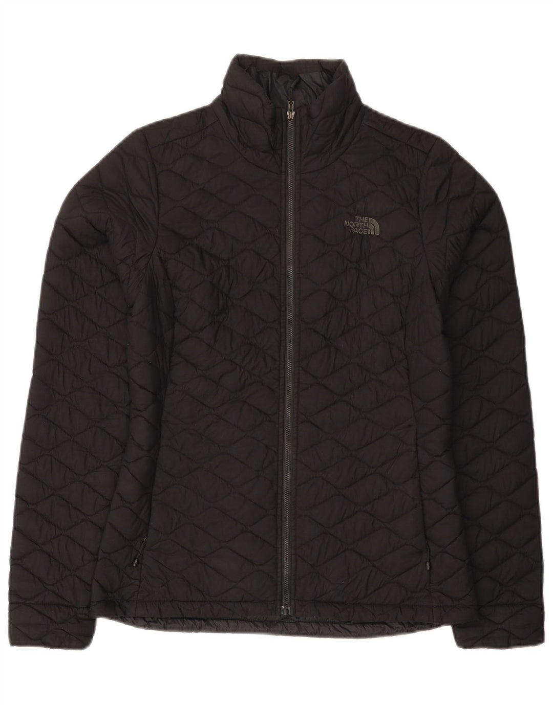 The North Face ženska prošivena jakna UK 10 Mala crna najlonska