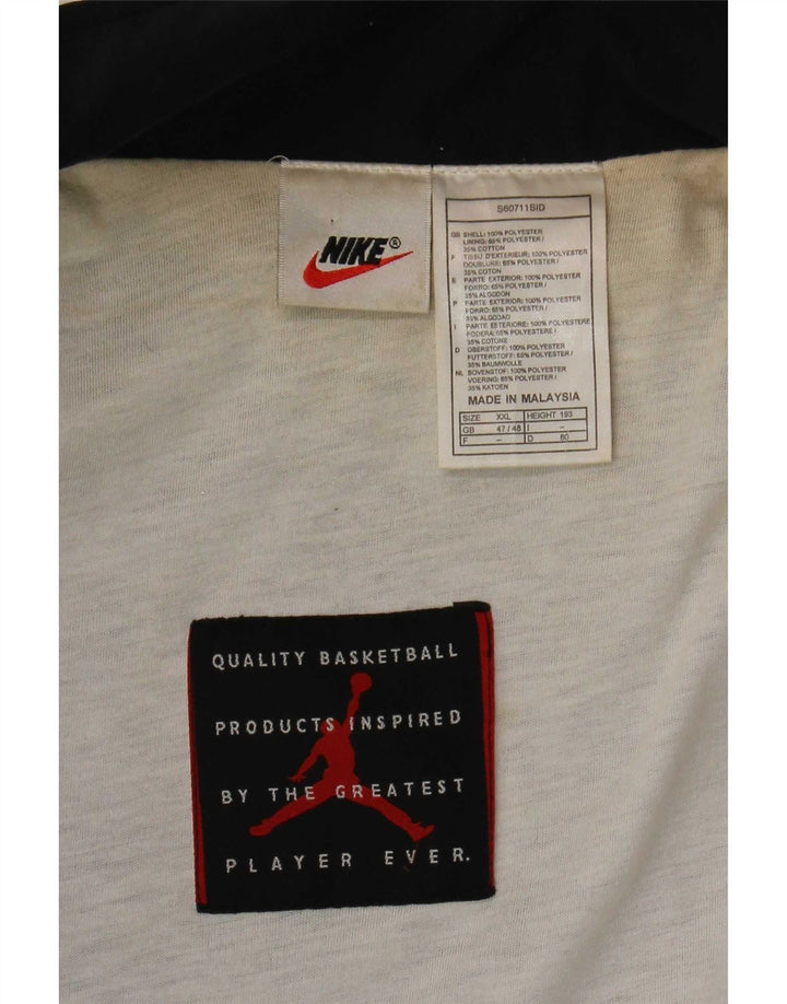 Nike muška bomber jakna UK 47/48 2XL crni poliester u boji