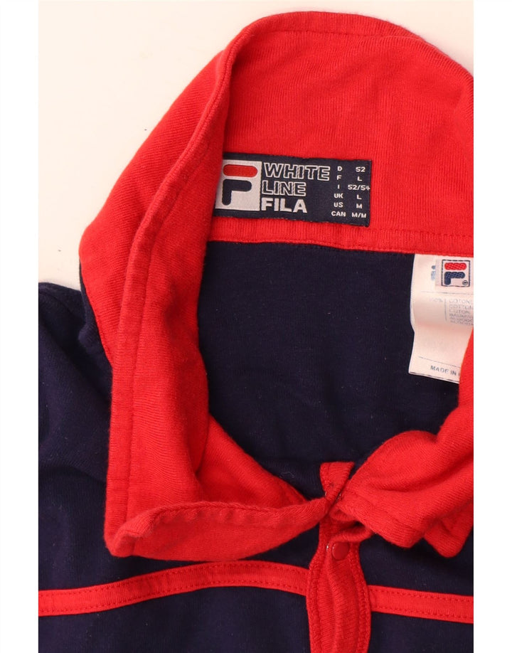 FILA muška polo majica velika tamnoplava pamuk