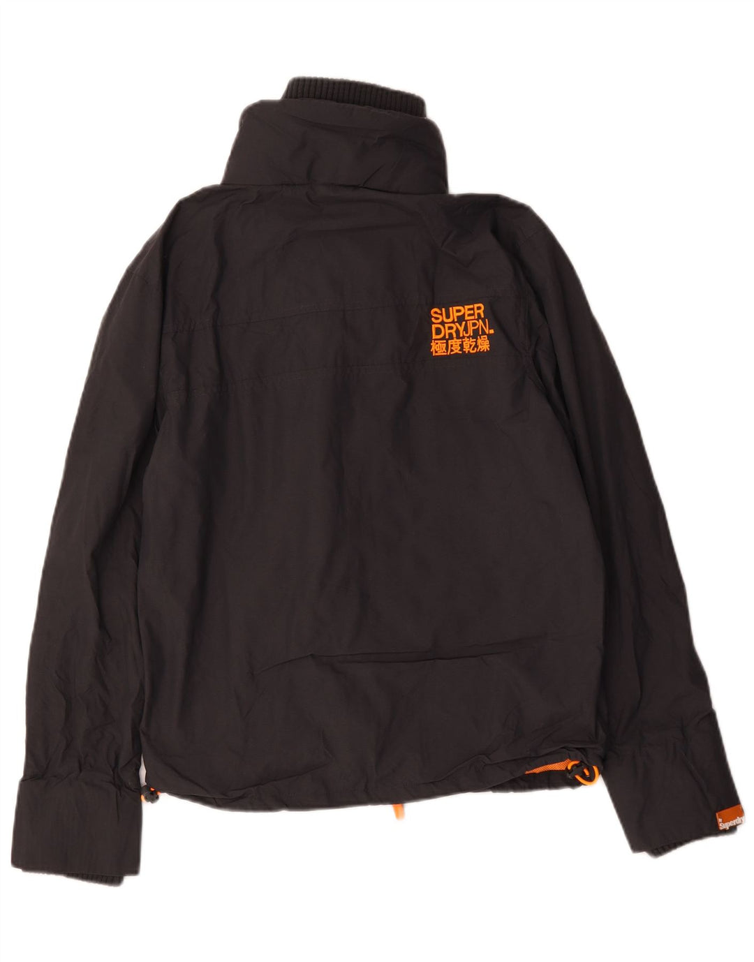 Superdry muška bomber jakna s vjetrovkom UK 36 mali sivi poliester