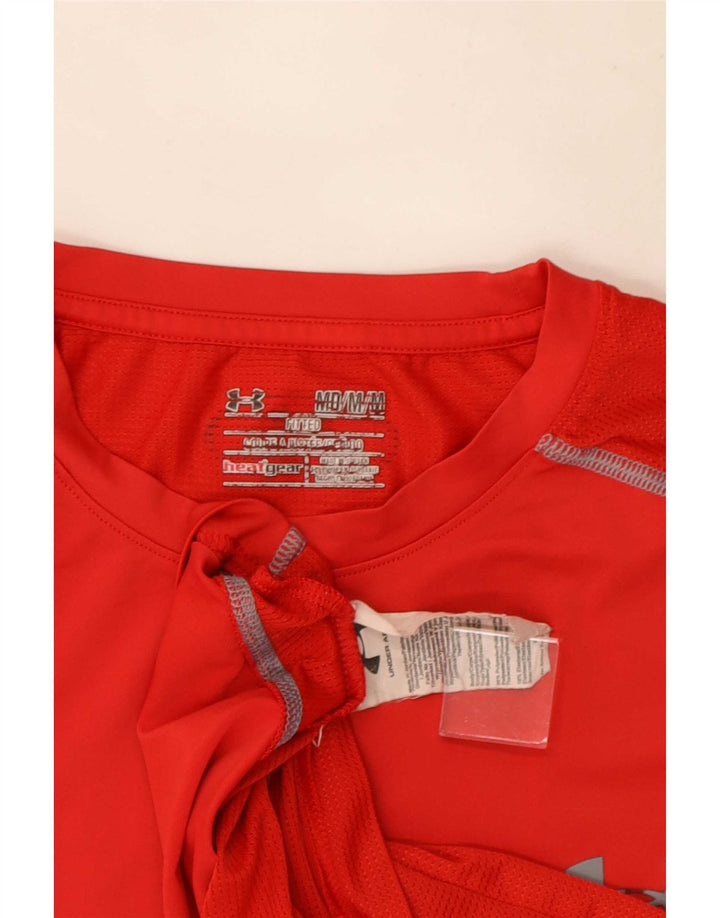 Under Armour muška majica Heat Gear Top srednji crveni poliester