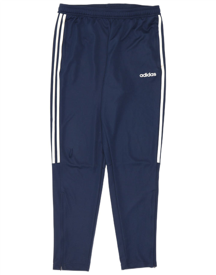 Adidas muške Aeroready hlače za trenirku, velike tamnoplave poliesterske hlače