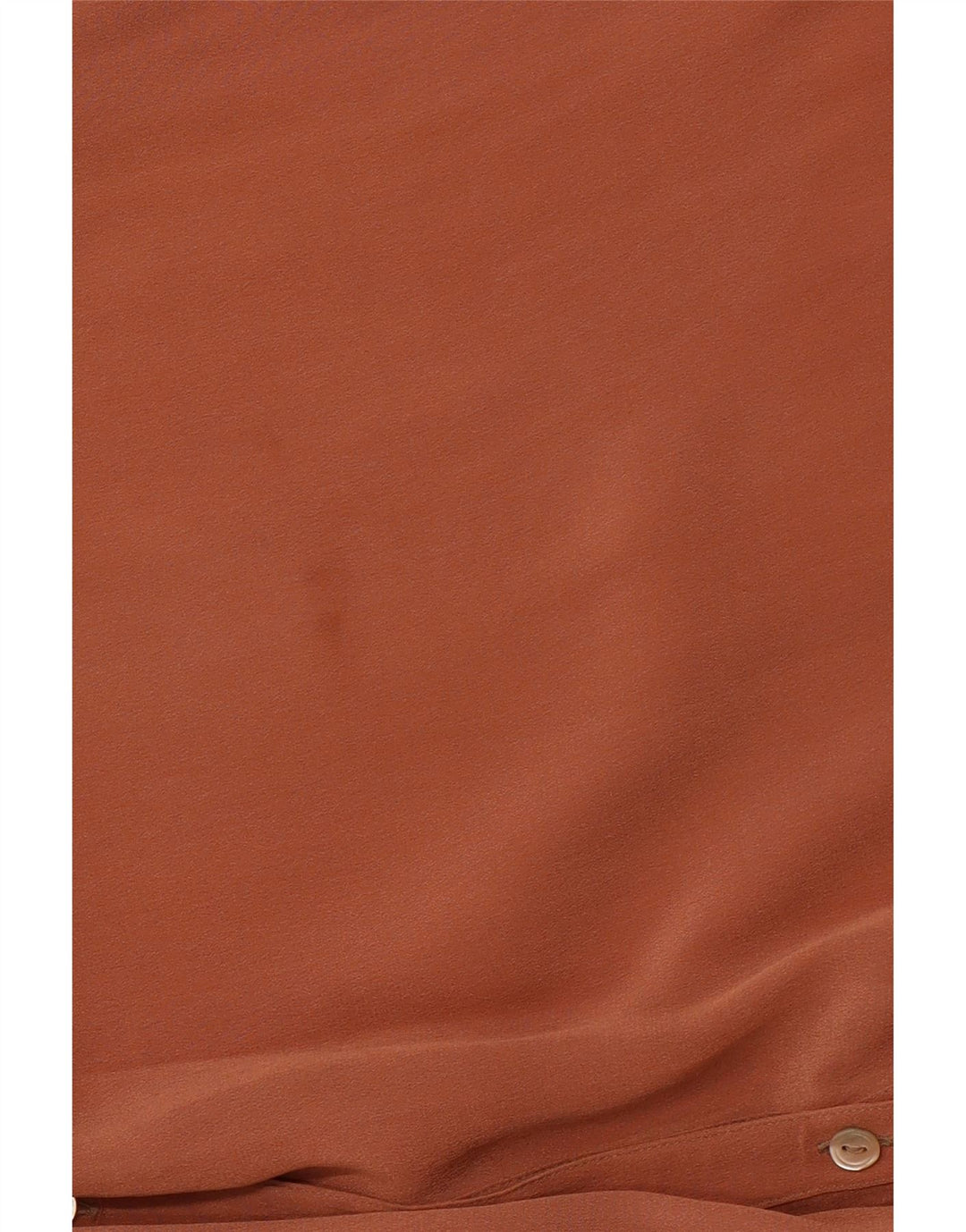 VINTAGE Ženska široka košulja bluza dugih rukava IT 46 velika smeđa