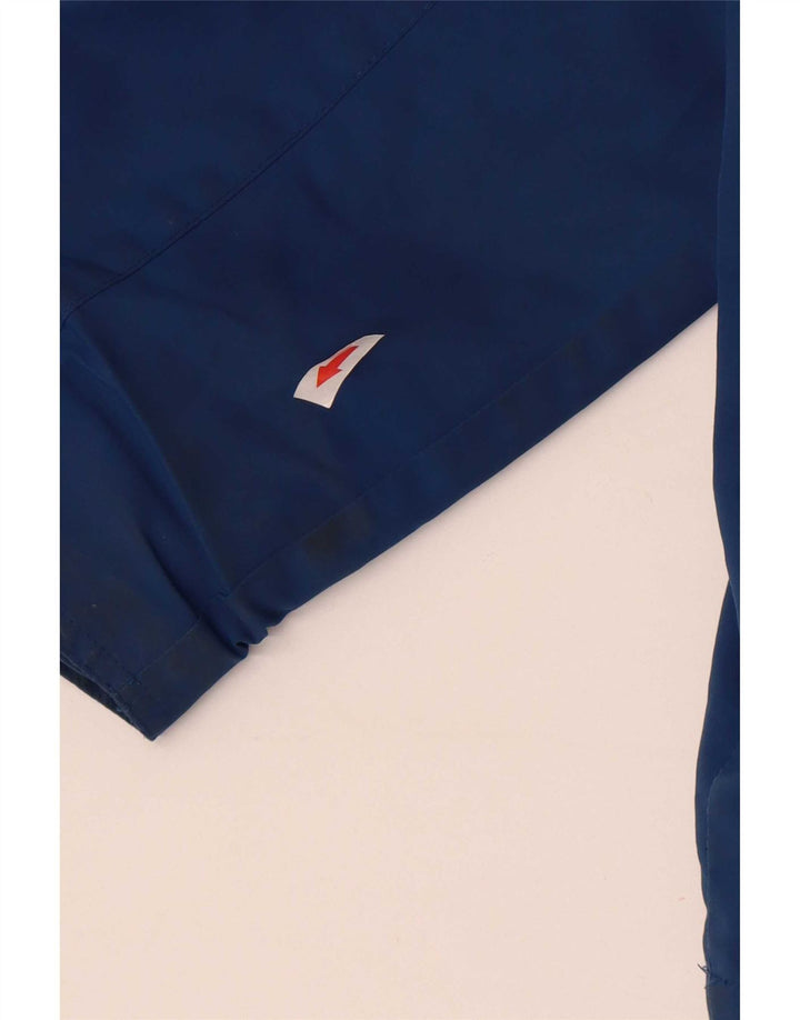 Mountain Essentials muška kišna jakna s kapuljačom UK 46 3XL plavi najlon