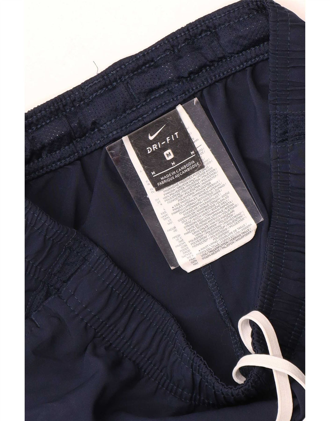 Nike Dri Fit sportske kratke hlače srednje tamnoplave boje od poliestera