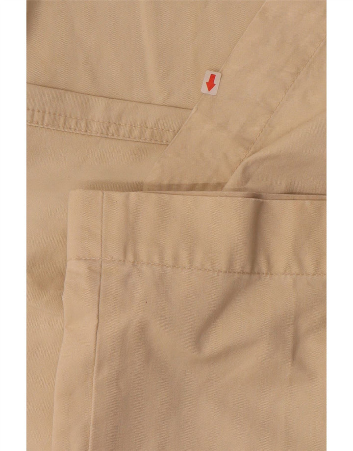 MASSIMO DUTTI Ženske ravne chino hlače EU 42 Large W32 L33 Bež
