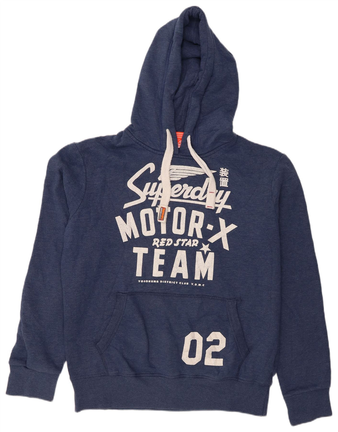 Superdry muška majica s kapuljačom XL tamnoplavi pamuk