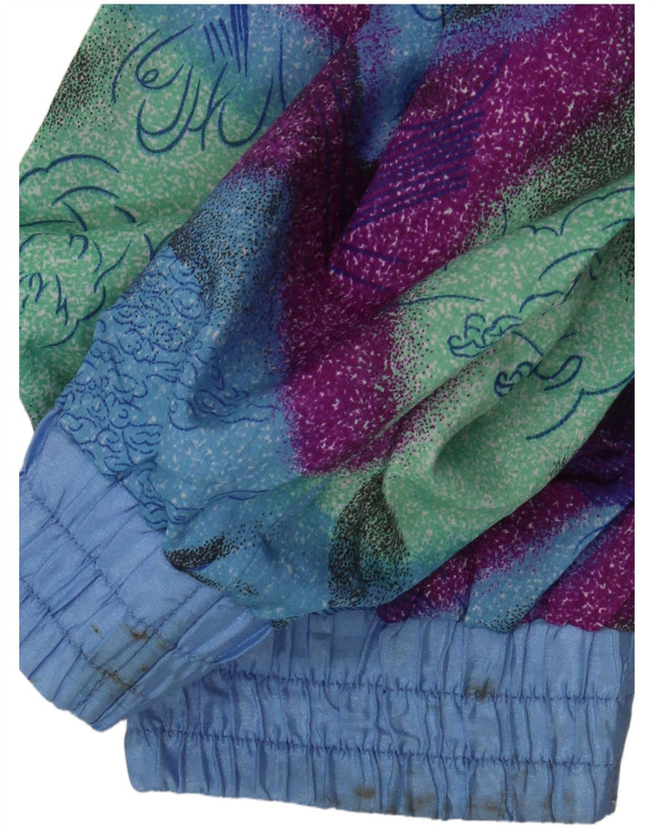 Vintage muška trenirka Gornja jakna XL višebojna vezana boja