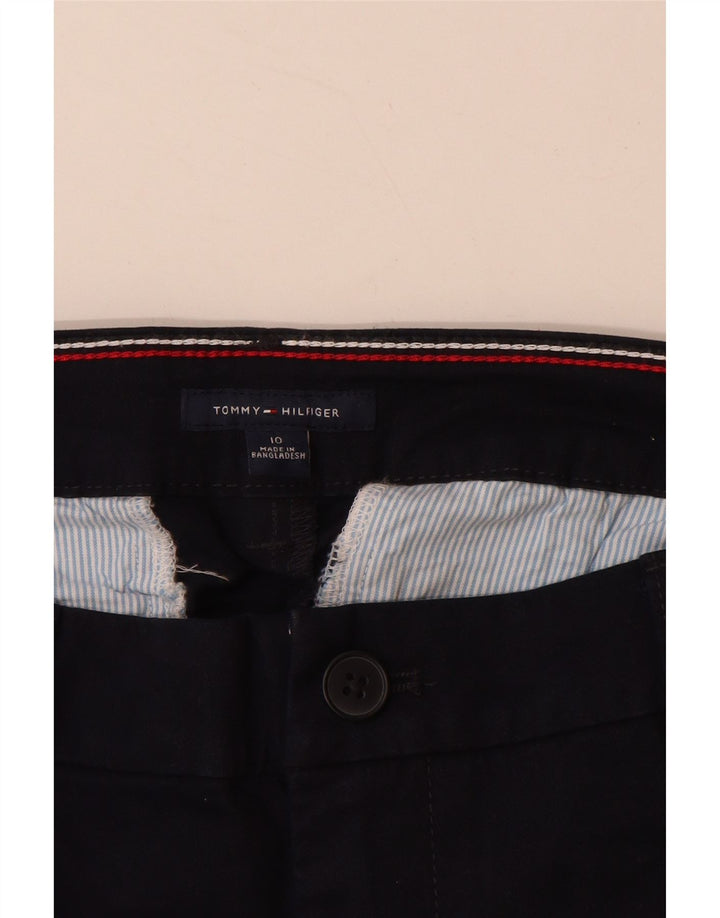TOMMY HILFIGER Ženske uske chino hlače US 10 Large W32 L29 tamnoplave