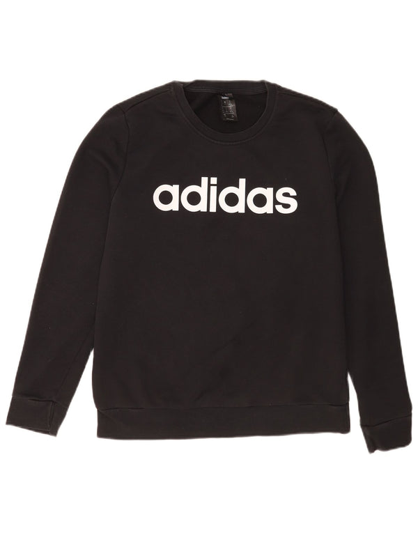 Adidas ženski džemper s grafičkim motivima UK 12/14 srednje crne sportske