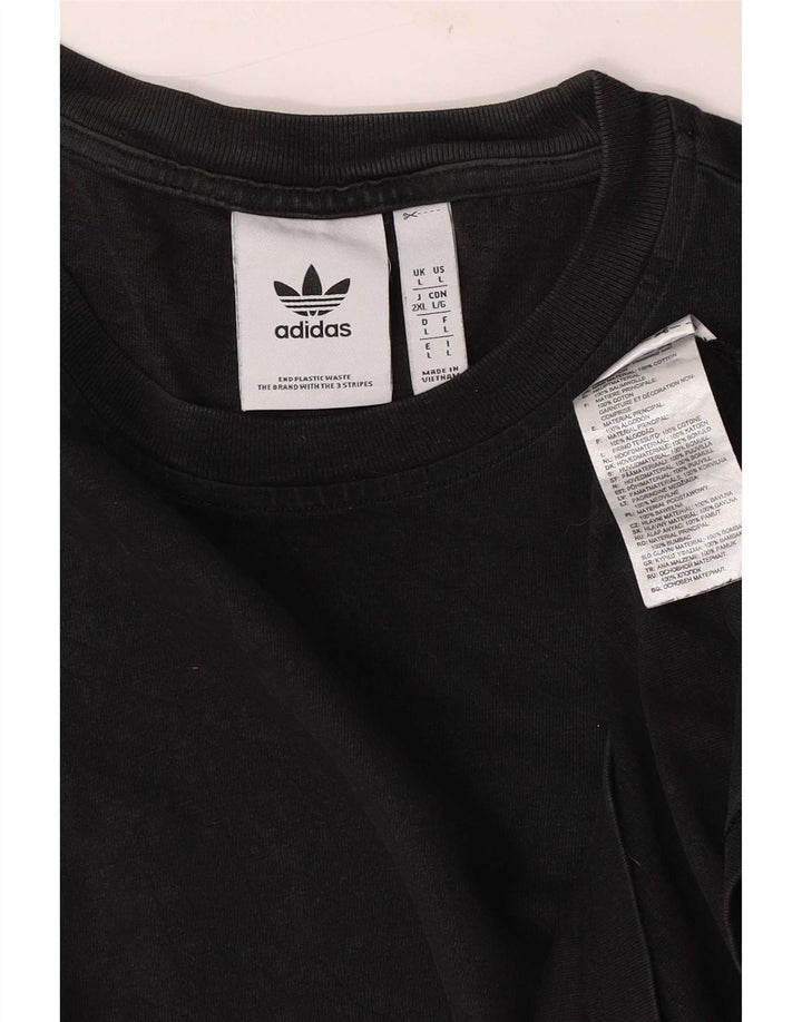 Adidas muška majica kratkih rukava, veliki crni pamuk