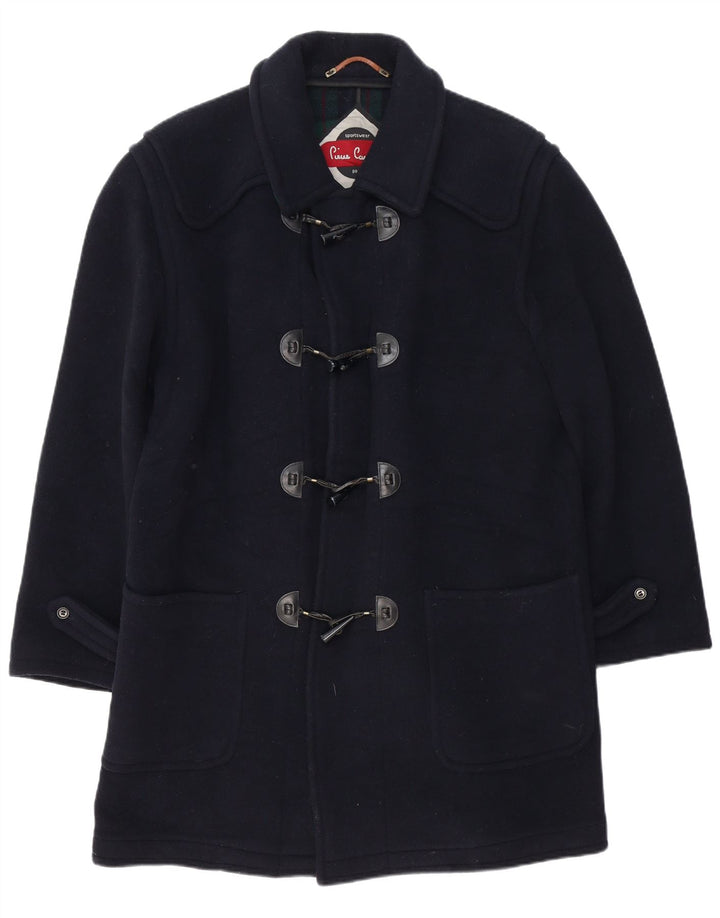 Pierre Cardin Muški Duffle Coat UK 38 Srednje tamnoplavi kašmir