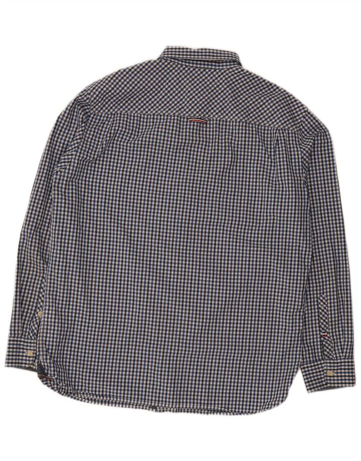 Tommy Hilfiger muška majica standardnog kroja XL plavi pamuk od ginghama