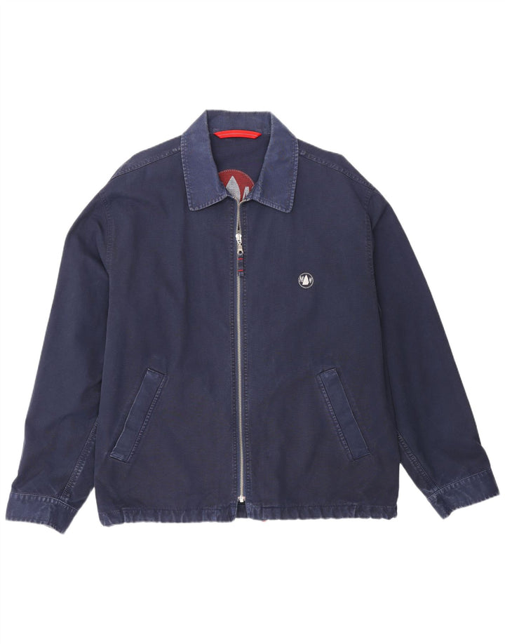 Murphy & Nye muška bomber jakna UK 42 XL tamnoplavi pamuk
