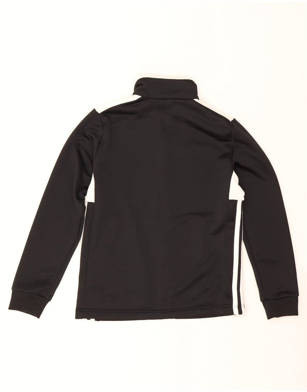 Adidas trenirka za dječake, gornja jakna od 11 do 12 godina, crna poliesterska boja