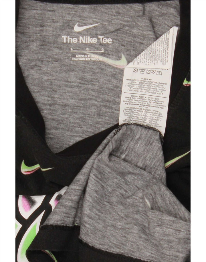 Nike muška majica s grafičkim motivima, veliki crni pamuk
