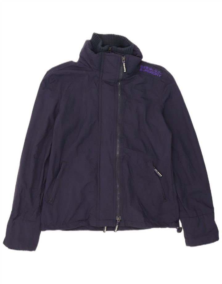 Superdry ženska jakna s vjetrovkom UK 10 Mala tamnoplava