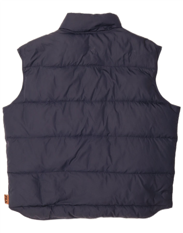 Fila muška podstavljena jakna IT 56 XL tamnoplavi poliamid