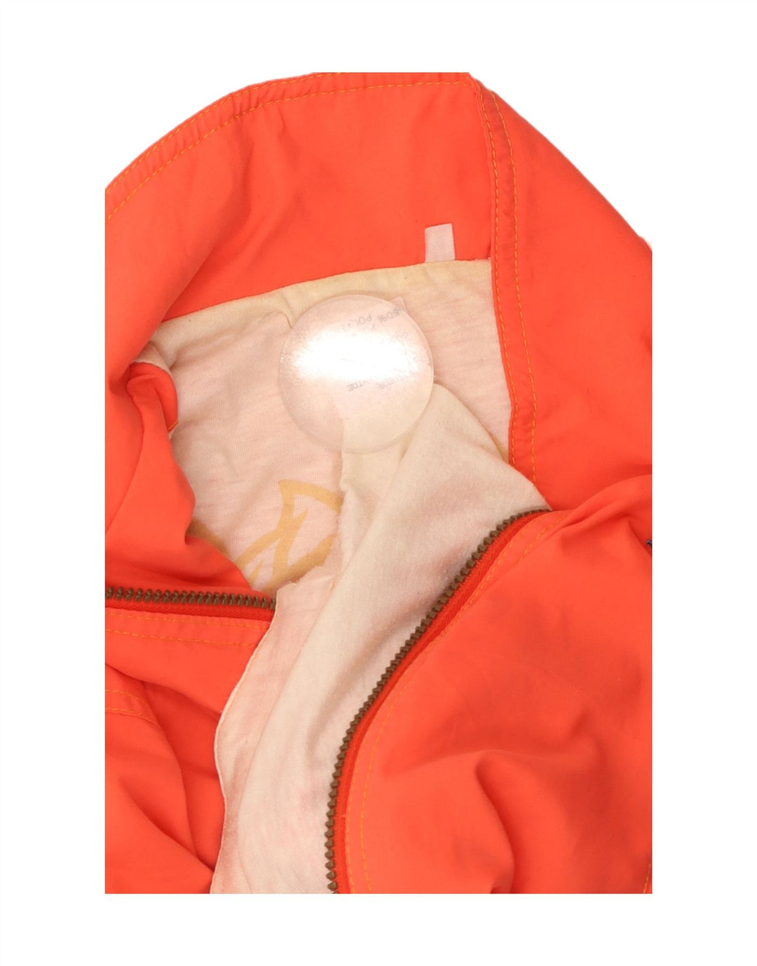 VINTAGE ženska gornja jakna trenirke UK 12 srednje narančaste boje