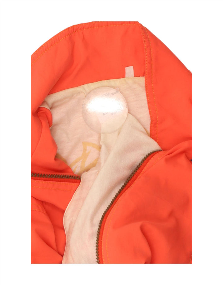 VINTAGE ženska gornja jakna trenirke UK 12 srednje narančaste boje