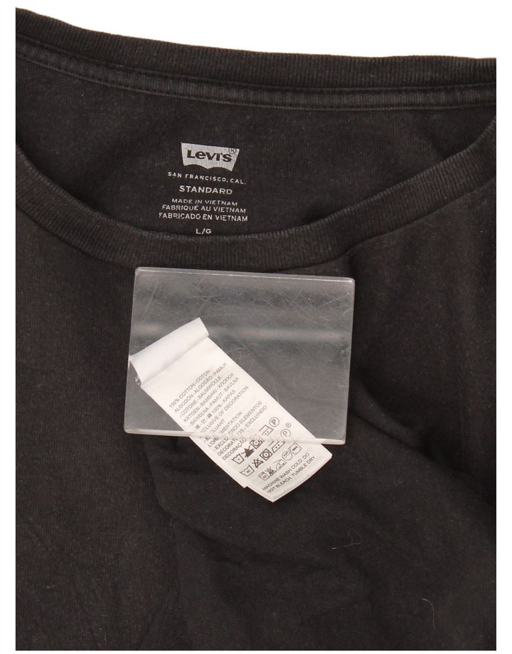 Levi's standardna muška majica kratkih rukava, veliki crni pamuk