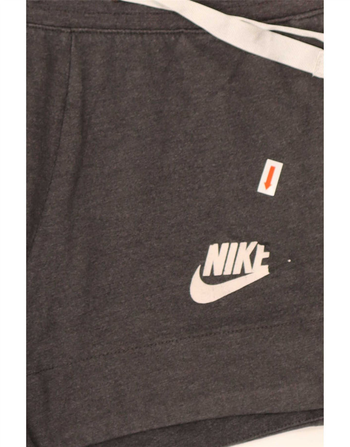 Nike ženske sportske kratke hlače UK 10, mali sivi poliester