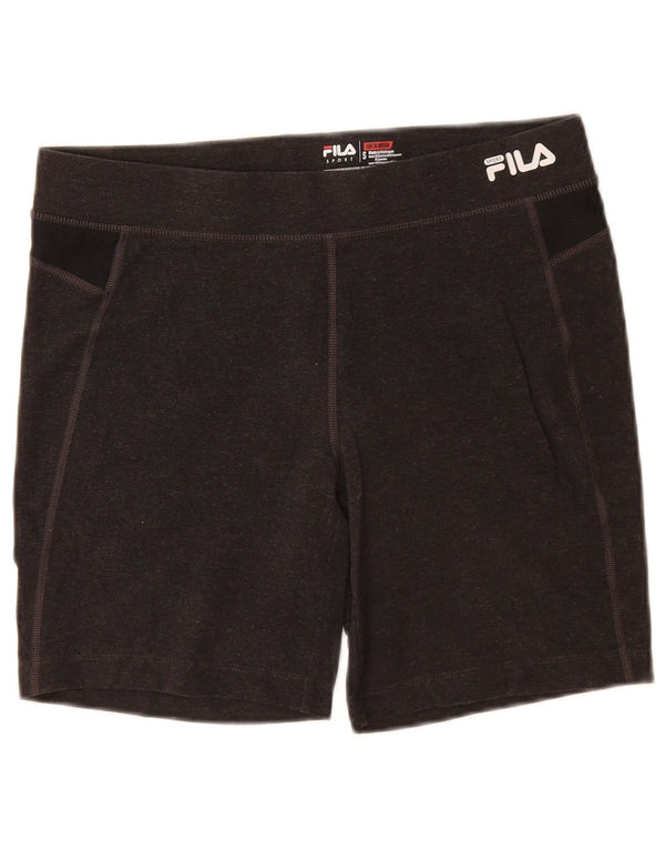 FILA ženske sportske kratke hlače UK 8 male sive boje, pamuk