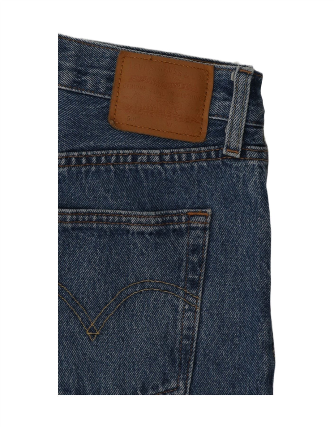 Levi's muške 501 ravne traperice W30 L30 plave