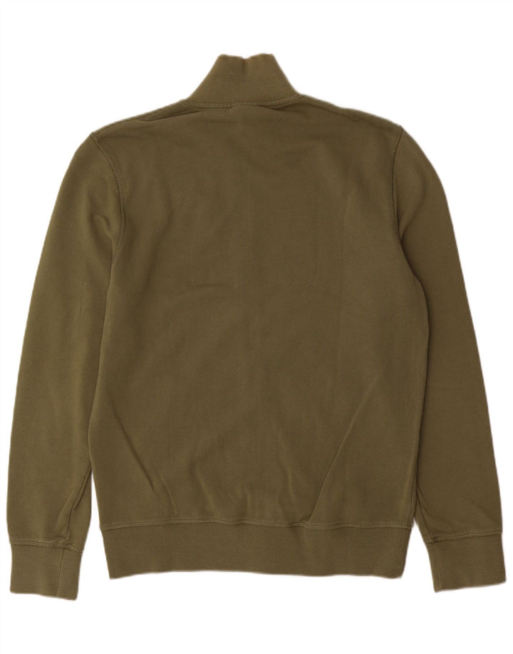 NAPAPIJRI Muška gornja jakna trenirke s grafičkim motivima, srednji kaki pamuk