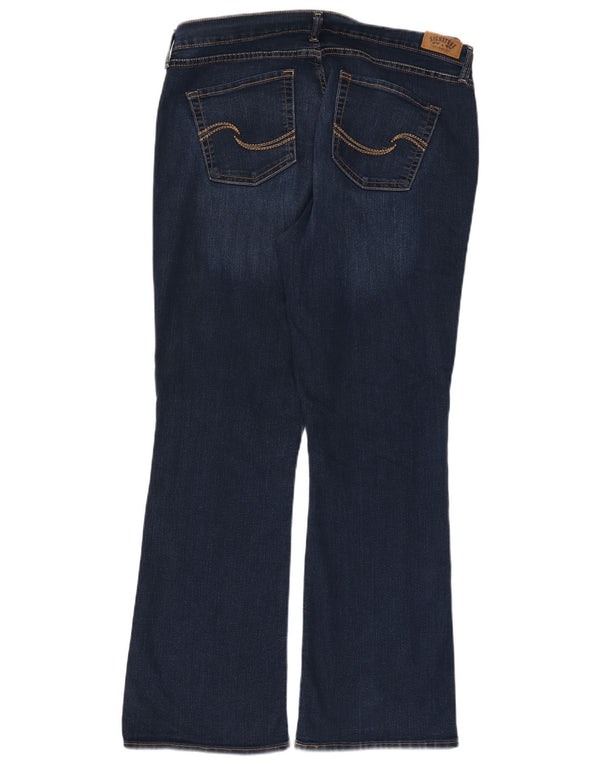 Levi's ženske traperice s curvy bootcut US 18 2XL W34 L32 tamnoplavi pamuk