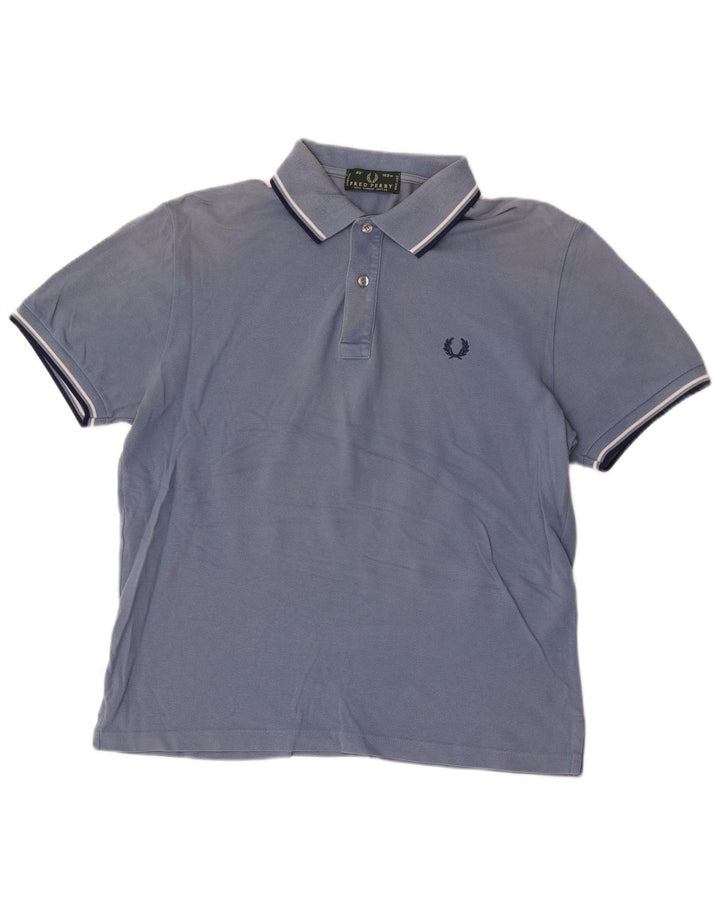 Fred Perry muška polo majica Srednje plavi pamuk