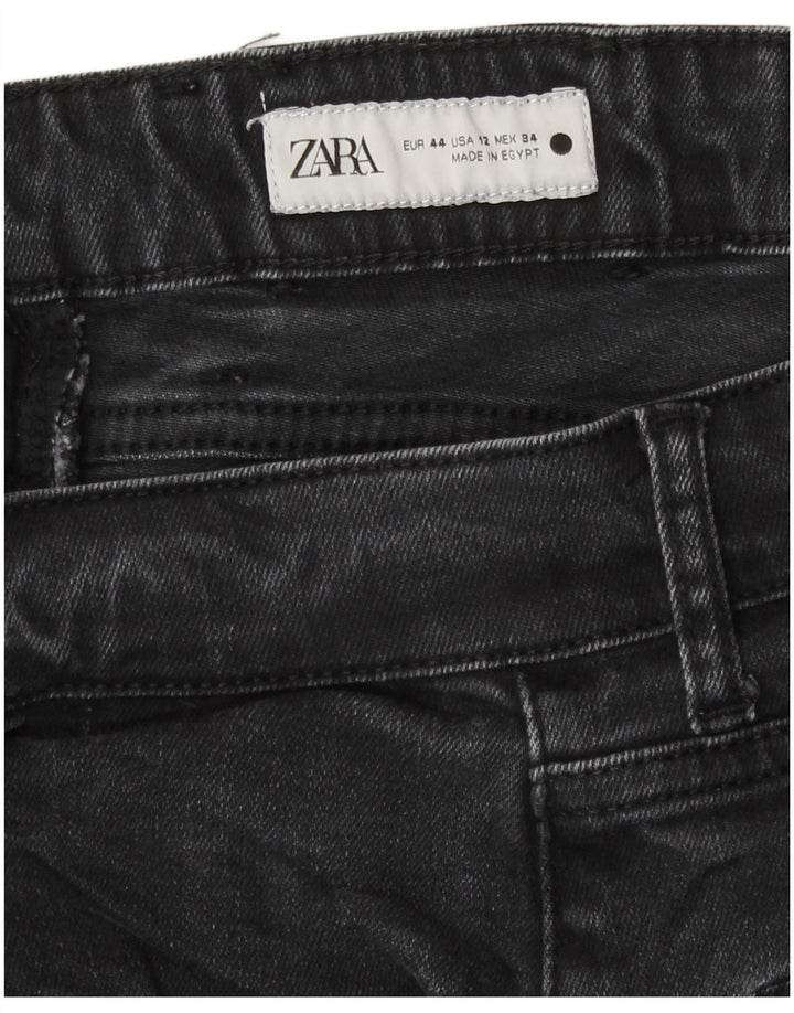 Zara ženske skraćene traperice EU 44 XL W34 L25 sive