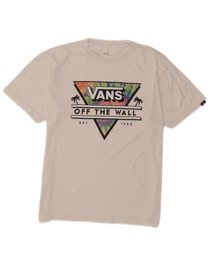 Vans muška majica kratkih rukava klasičnog kroja srednje bijelog pamuka