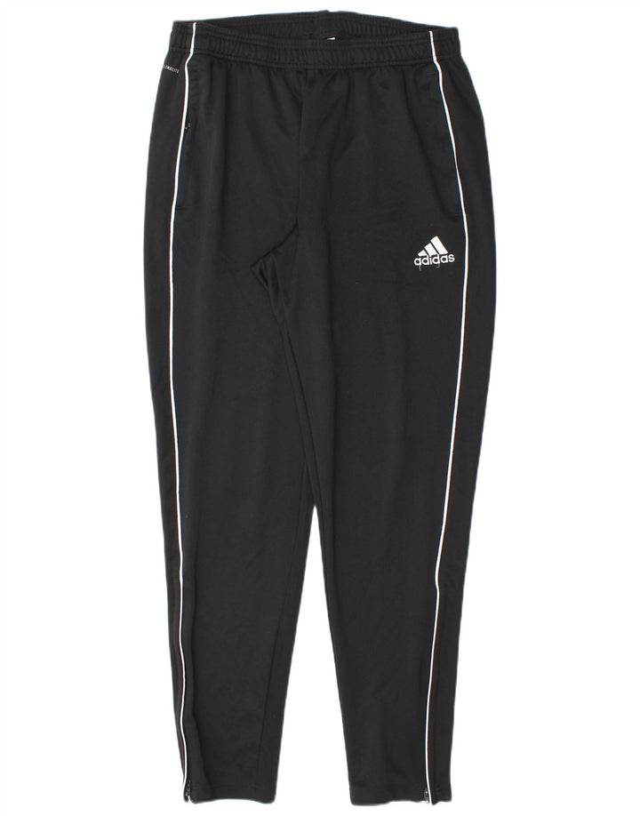ADIDAS Muške Climalite Trenirke Hlače velike crne poliesterske