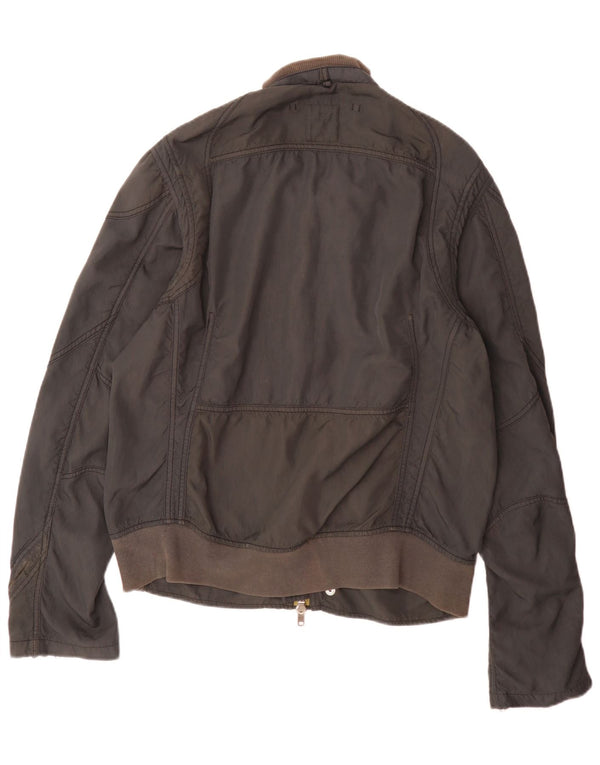 Diesel muška vojna bomber jakna UK 44 2XL crni najlon