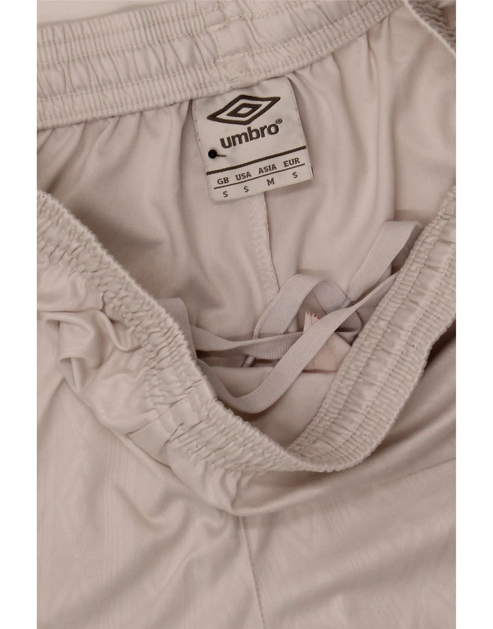 Male muške sportske kratke hlače Umbro, bijeli poliester