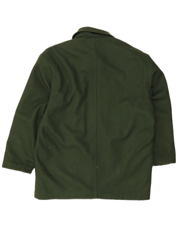 Navigare muški kaput UK 40 velika zelena vuna