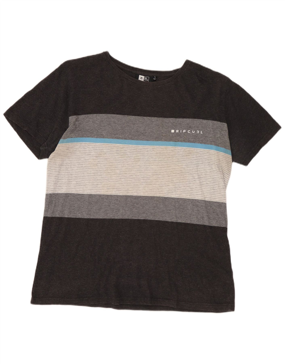 RIP CURL Muška majica kratkih rukava standardnog kroja na male sive pruge