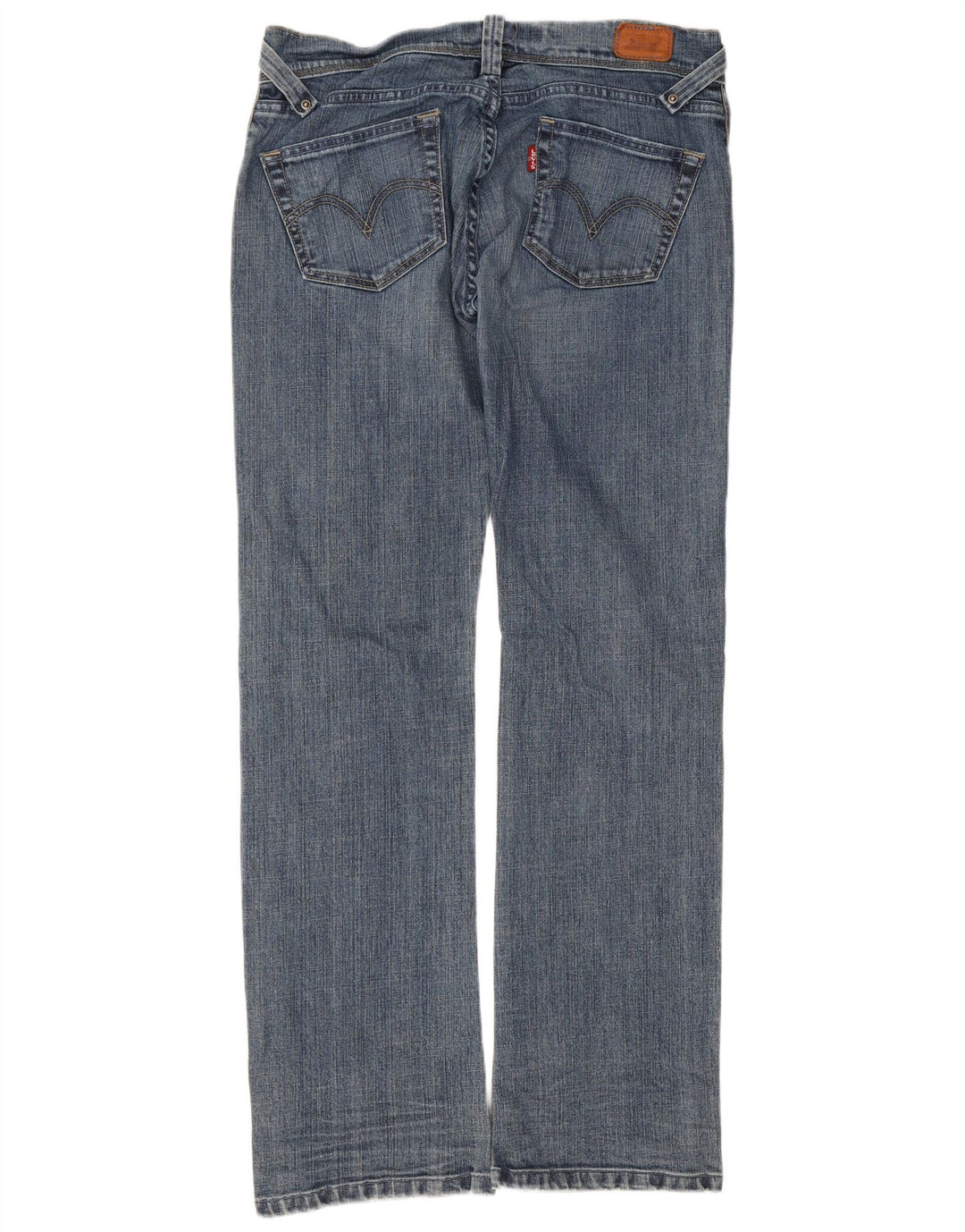 Levi's ženske 504 ravne traperice W29 L32 plavi pamuk