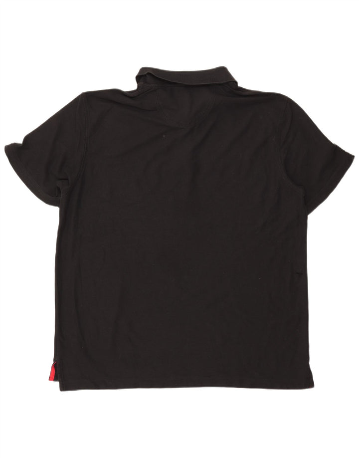 IZOD muška polo majica 2XL crni pamuk
