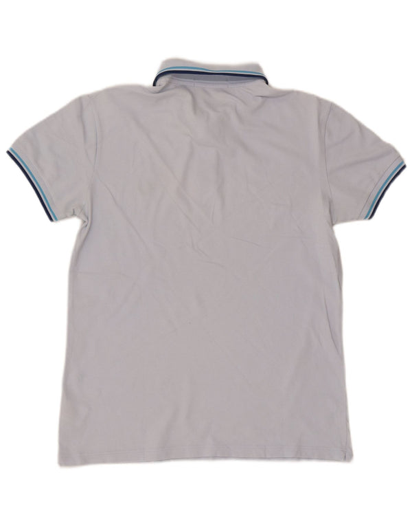 Fred Perry muška polo majica srednje plave pruge, pamuk