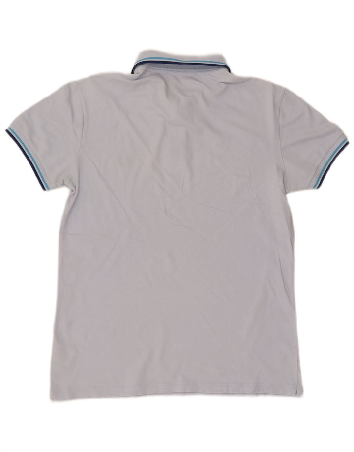Fred Perry muška polo majica srednje plave pruge, pamuk