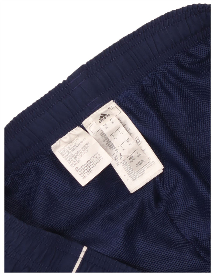 Adidas muške hlače za trenirku XL tamnoplavi poliester