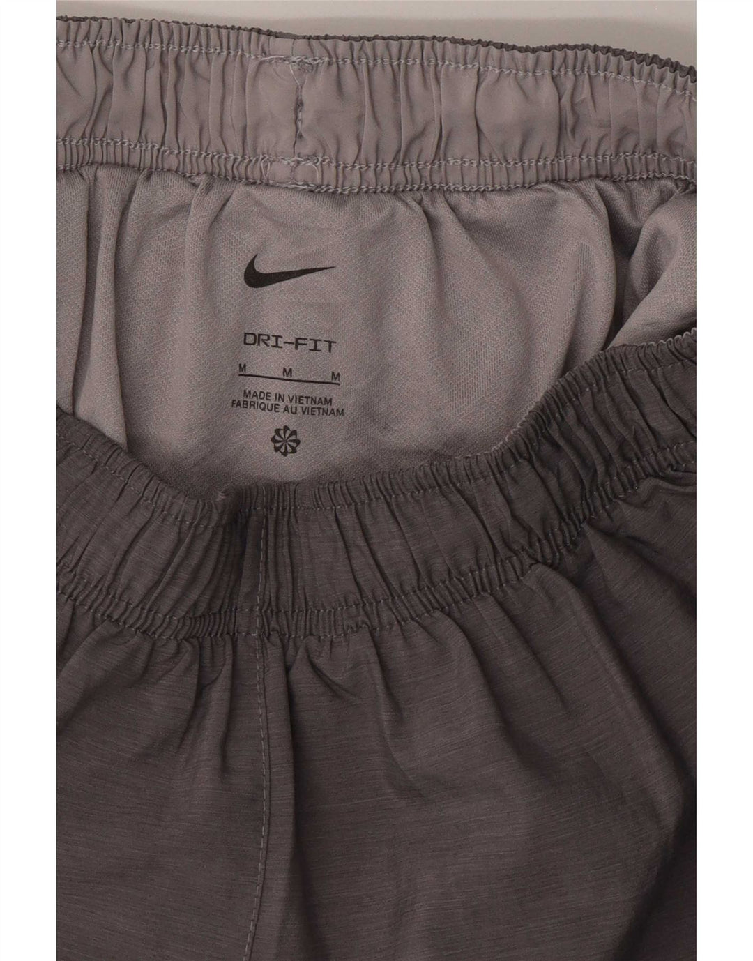 Nike ženske sportske kratke hlače UK 12 poliester srednje sive boje
