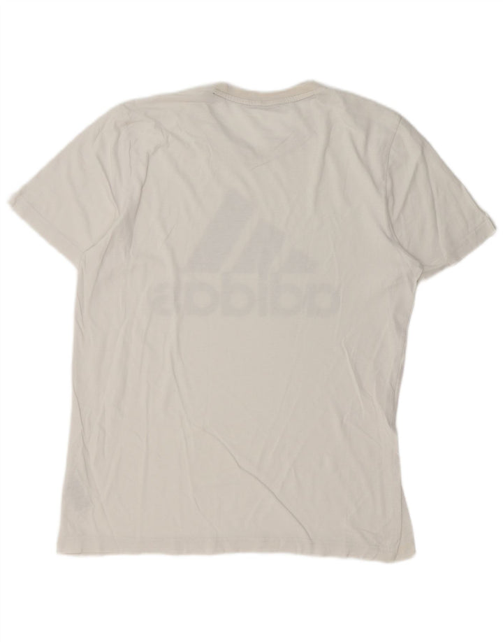Adidas muška grafička majica srednje bijele boje